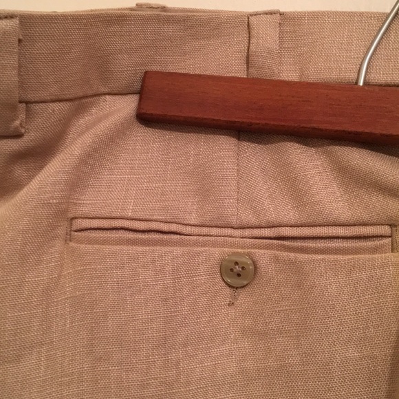Men’s Linen Trousers - Picture 2 of 3